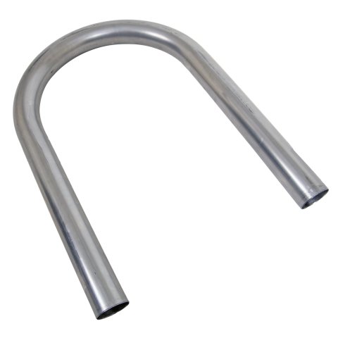 Patriot 180 Degree Bends 2 Inch 304 Stainless Steel Exhaust Pipe H6933 Tubing, Degree, Mandrel U-Bend, in. Diameter, 6 in. Radius, 18-Gauge, Steel, Each
