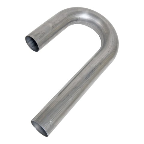Patriot 180 Degree Bends 2.5 Inch 304 Stainless Steel Exhaust Pipe H6924 Pipe, J-Bend, Degree, Steel, Natural, 2.500 in. Diameter, 4.0 in. Bend Radius, Each