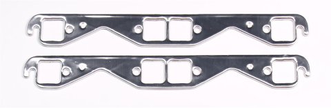 Patriot Seal-4-Good Header Gaskets 66012 Exhaust Gaskets, Header, Seal-4-Good, Aluminum, Square Port, Chevy, Small Block, Pair