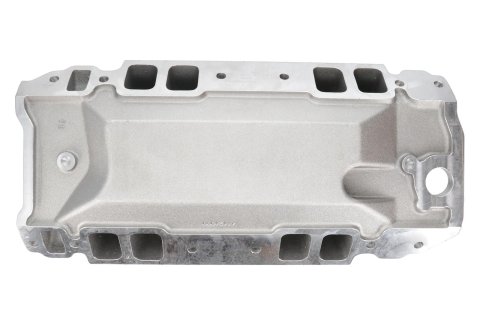 Dart Single Plane Intake Manifolds 41124000 Manifold, Plane, Aluminum, 4500 Flange, Chevy, Big Block, Rectangular Port, Standard Deck, Each