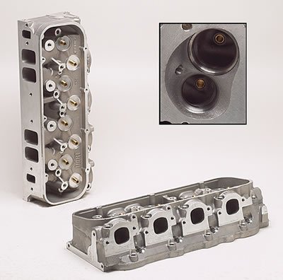 Dart Pro 1 Aluminum Cylinder Heads 19200010 Head, 1, Aluminum, Bare, 121cc Chamber, 325cc Intake Runner, Chevy, Big Block, Each