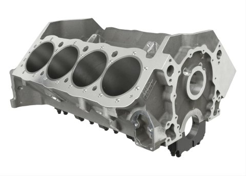 Dart Race Series Small Block Chevy Aluminum Bare Blocks 31712212 Engine Block, Aluminum, 4-Bolt Mains, 4.125 in. Diameter Bore, 2-Piece Rear Main Seal, Chevy, Block, Each