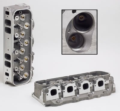 Dart Pro 1 Aluminum Cylinder Heads 19100010 Head, 1, Aluminum, Bare, 121cc Chamber, 310cc Intake Runner, Chevy, Big Block, Each