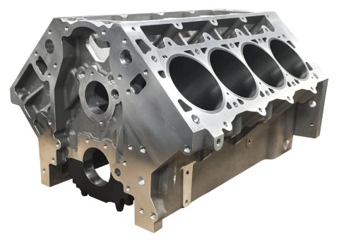 Dart LS Next Aluminum Bare Blocks 31947111 Engine Block, Next, Aluminum, 4.000 in. Diameter Bore, 4-Bolt Mains, Skirted, Chevy, LS, Each