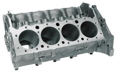 Dart Race Series Small Block Chevy Aluminum Bare Blocks 31511312 Engine Blocks, Series, Aluminum, 9.025 in. Deck Height, 4.180 in Bore, 4-Bolt Mains, 2 Piece Rear Main Seals, Block, Each