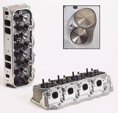 Dart Pro 1 Aluminum Cylinder Heads 19300136 Head, 1, Aluminum, Assembled, 121cc Chamber, 345cc Intake Runner, Chevy, Big Block, Each