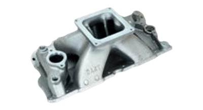 Dart Single Plane Intake Manifolds 42522000 Manifold, Aluminum, Natural, Single-Plane, Chevy, Small Block, Each
