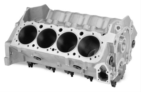 Dart Iron Eagle Small Block Chevy Cast Bare Blocks 31122122 Engine Block, Iron, 4-Bolt Mains, 4.000 in. Diameter Bore, 2-Piece Rear Main Seal, Chevy, Block, Each