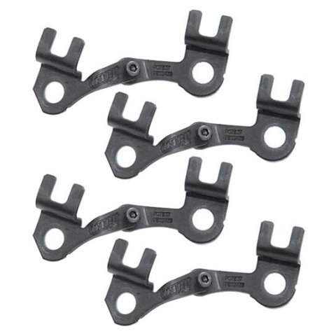 Dart Pushrod Guideplates 27001230-4 Guideplates, Raised, Adjustable, 3/8 in. Size, Chevy, Big Block, with Heads, Set of 4