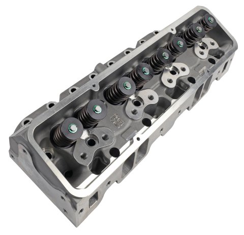 Dart SHP Special High Performance Cylinder Heads 126121 Head, SHP, Assembled, 64cc Chamber, 180cc Intake Runner, Cast Aluminum, Natural, Rectangular Intake Port, Chevrolet, 302, 327, 350, 400, Each