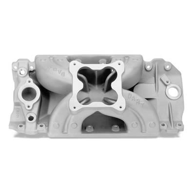 Dart Single Plane Intake Manifolds 41124002 Manifold, Plane, Aluminum, Natural, Dominator Flange, Chevy, Big Block, CNC Port Matched, Each
