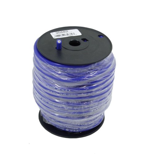 Taylor Wire-Core Spark Plug Wire Rolls 35682 Wire, Pro Wire, Solid Core, 8.0mm, Blue, 100 ft. Length, Each