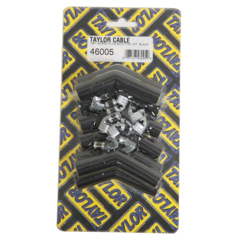 Taylor Spark Plug Boot and Terminal Kits 46005 Wire Connector; And Kit; Wire Set; 45 deg.; Kit; Black; Quanti