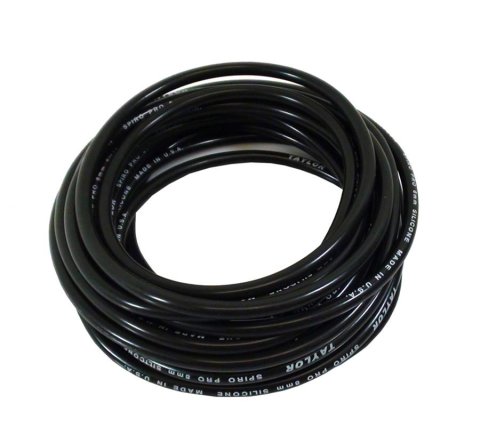 Taylor Spiro-Pro Spark Plug Wire Rolls 35071 Wire, Spiro-Pro, Spiral Core, 8.0mm, Black, 30 ft. Length, Each