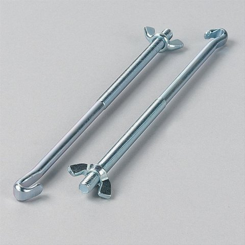Taylor Battery Hold-Down Kits 21982 Hold-Down, J-Bolts with Wing Nuts, Universal, Kit