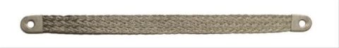 Taylor Braided Ground Straps 20314 Strap, 4-Gauge, 14 in. Long, Tin Coated Copper, Carded, Each