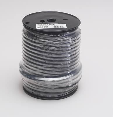 Taylor Spiro-Pro Spark Plug Wire Rolls 35072 Wire, Spiro-Pro, Spiral Core, 8.0mm, Black, 100 ft. Length, Each