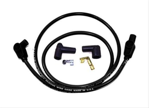 Taylor Cable Spark Plug Wire Components 45300 Repair Kit, Pro Series, 8mm, TCW Core, 90/180 Degree Boots, Black