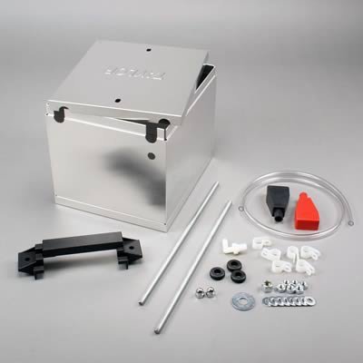Taylor 300 Series Aluminum Battery Boxes 48300 Box, Aluminum, Satin Finish, 9.563 in. Length, 8.313 in. Width, 7.875 in. Height, Each