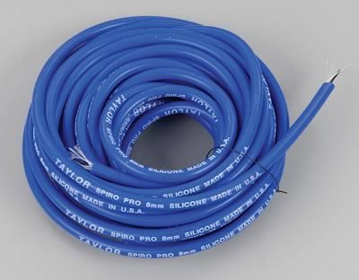 Taylor Spiro-Pro Spark Plug Wire Rolls 35671 Wire, Spiro-Pro, Spiral Core, 8.0mm, Blue, 30 ft. Length, Each