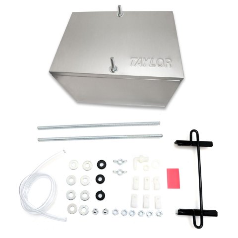Taylor Battery Boxes 48100 Box, Aluminum, Natural, Sealed, 13.500 in. Length, 9.500 in. Width, 10.000 in. Height, Each