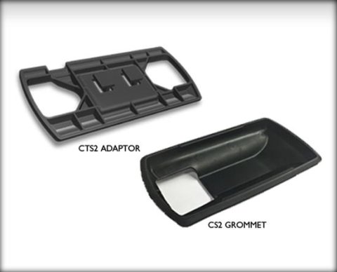 Edge CTS2 Dash Pod Adapters 98005 Gauge Mounting Bracket, Adapter, Plastic, Black, CS2, CTS2, Each