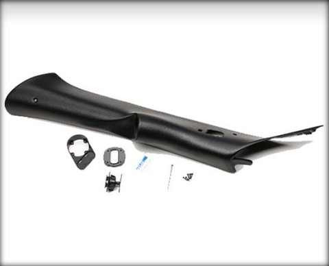 Edge Pillar Mounts 28405 Gauge Pod, Pillar, Adapter for CS2 and CTS2, Black, Full Coverage, Chevy, GMC, Each.