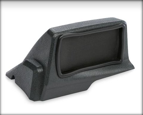Edge A-Pillar and Dash Attitude Pods 38505 Gauge Pod, Single, Black, Dodge, Each