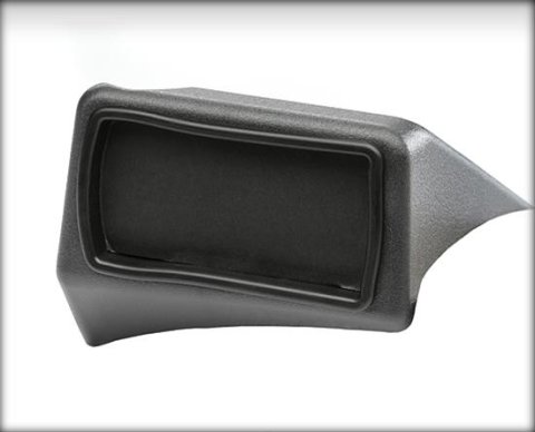 Edge A-Pillar and Dash Attitude Pods 38504 Gauge Pod, Single, Black, Dodge, Each