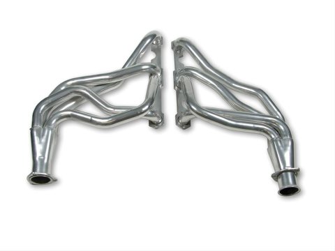 Flowtech Headers 31506FLT Headers, Long Tube, Steel, Ceramic Coated, Chevy, GMC, SUV, Pickup, Chevy Small Block, Pair
