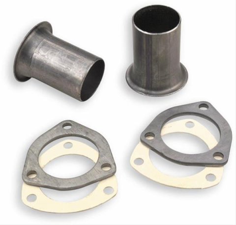 Flowtech Header Reducers with 2.125 Inch Outlet 10007FLT 3 in. x in., 3 Bolt Flange, Pair