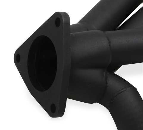 Flowtech Headers 11548FLT Headers, Shorty, Stainless Steel, Temporary Black Paint, Chevy, GMC, Pair