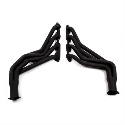 Flowtech Headers 11530FLT Headers, Long Tube, Steel, Painted, Chevy, GMC, SUV, Pickup, Big Block, Pair