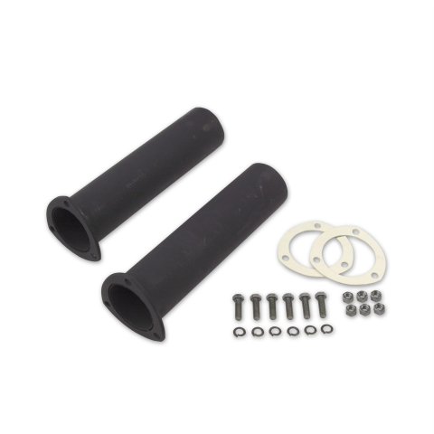 Flowtech Afterburner Thrust Toobs Header Extensions 10511FLT Extension, Toobs, Bolt-On, 3 Bolt, 3.00 in. Inlet/Outlet, 12.00 in. Length, Pair