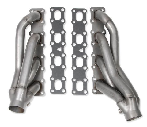 Flowtech Headers 17000FLT Headers, Shorty, Stainless Steel, Natural, Infiniti, Nissan, Pair