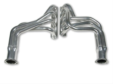 Flowtech Headers 32500FLT Headers, Long Tube, Steel, Ceramic Coated, Ford, RWD, 302, Pair