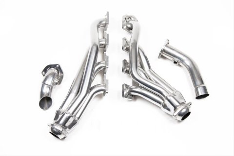 Flowtech Shorty Headers 91946-1FLT Headers, Shorty, Steel, Ceramic Coated, Dodge, Pickup, 5.7L, Pair