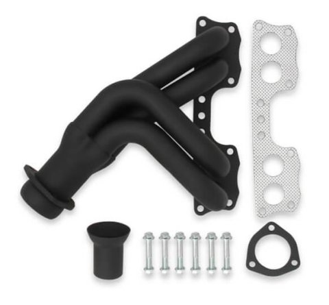 Flowtech Headers 19000FLT Headers, 4-1 One-Piece, Steel, Temporary Non-High Temperature Paint, 1 1/2 in. Primary, Toyota, Each