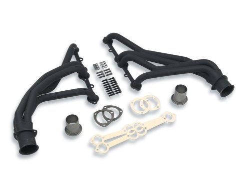Flowtech Headers 11500FLT Headers, Long Tube, Steel, Painted, Chevy, GMC, Small Block, Pair