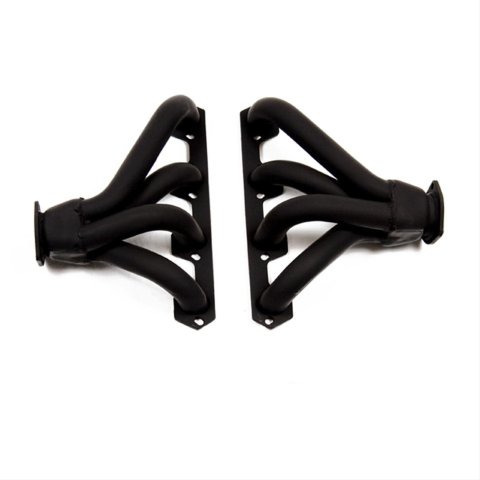 Flowtech Headers 12000FLT Headers, Block Hugger, Painted, Small Block, Ford, 289-351W, Universal Street Rod, 1.625 in.x 2.500 in., Pair