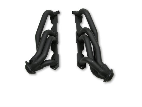 Flowtech Shorty Headers 91831FLT Headers, Shorty, Steel, Painted, Chevy, GMC, 5.7L, with A.I.R. Injection, Pair