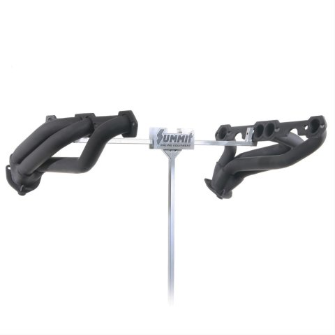 Flowtech Headers 11502FLT Headers, Shorty, Steel, Painted, Chevy, GMC, S-Series, SUV, Pickup, Small Block V8, Pair