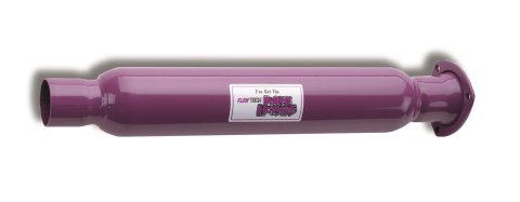 Flowtech Purple Hornie Collector Mufflers 50230FLT Muffler, Hornie, 3 in. Inlet/2 1/4 in. Outlet, Steel, Each