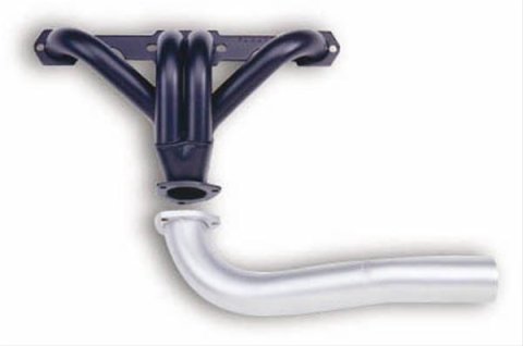 Flowtech Hugger Toobs 10010FLT Header Extensions, Toobs, Steel, Natural, 2 1/2 in. Collector, Pair