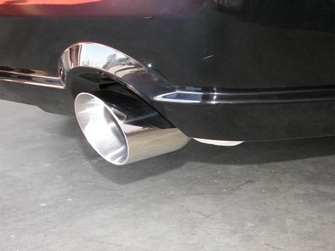 Flowtech Axle-Back Exhaust Systems 12136FLT Systems, Axle-Back, Rear Axle-back, Dual, Stainless Steel, Natural, Split Rear Exit, Polished Tips, Ford, 4.6L, 5.4L, Kit