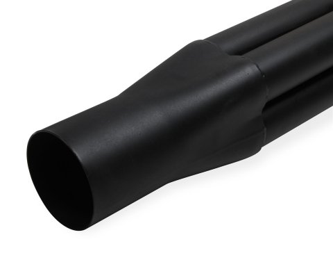 Flowtech Headers 11553FLT Headers, Upsweep, Stainless Steel, High-temperature Black Paint, Standard Flange, 2 1/4 in. Primary Tube O.D., Round Port, Chevrolet, Big Block, Pair