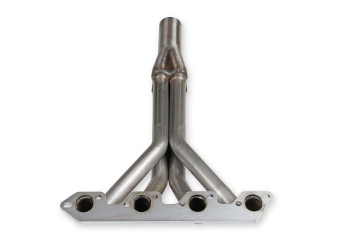 Flowtech Headers 12160FLT Headers, Upright, 1 1/2 in. Primary, 2.5 in. Collector, Stainless Steel, Natural, Ford, Mercury, 2.0L, 2.3L, Each