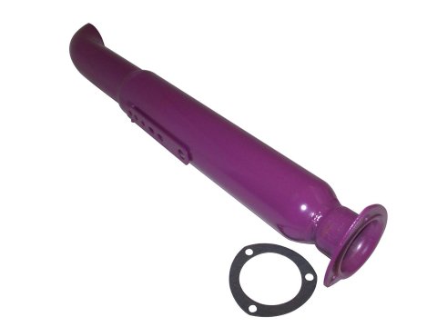 Flowtech Purple Hornie Collector Mufflers 50231FLT Muffler, Hornie, 3 in. Inlet/3 in. Outlet, Steel, Purple, Each