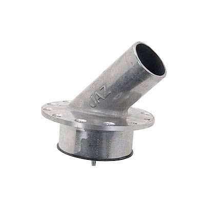 Jaz Products Fast Fill Valves 345-225-03 Fuel Valve, Aluminum, Natural, 2.25 in. Diameter, 45 Degree, 12-Bolt Flange, Each