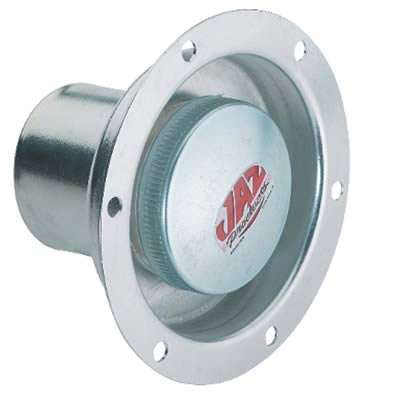Jaz Products Recessed Cap Assemblies 350-225-03 Fuel Fill, Assemblies, Steel, 2.25 in. Diameter, 6-Bolt Flange, Each